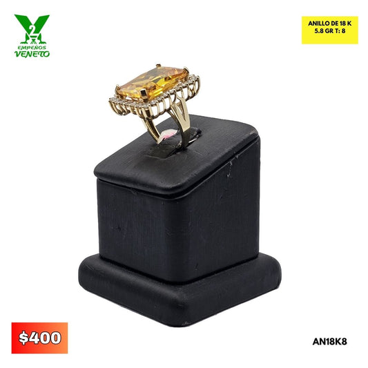ANILLO DE 10 K CON ZAFIRO 334748