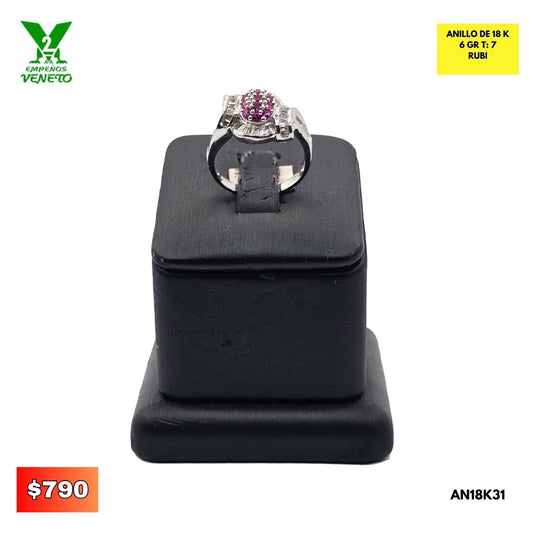ANILLO DE ORO 18 K AN18K31