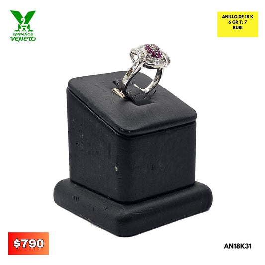 ANILLO DE ORO 18 K AN18K31