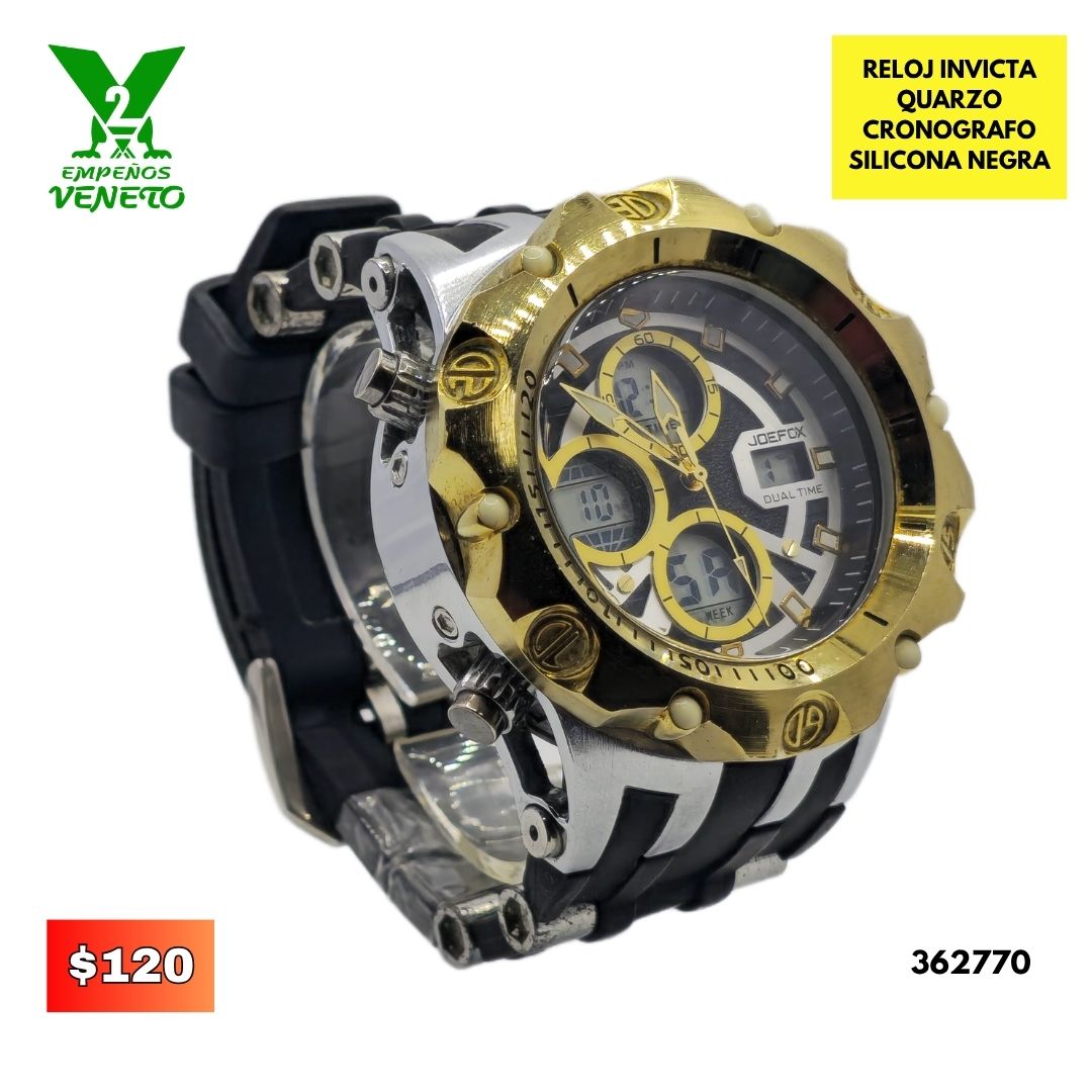 RELOJ INVICTA DORADO 362770
