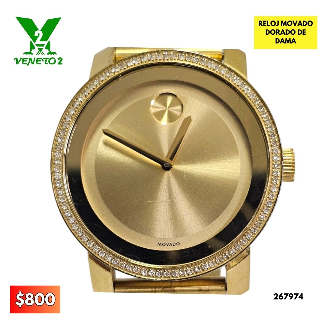 RELOJ MOVADO DORADO 267974