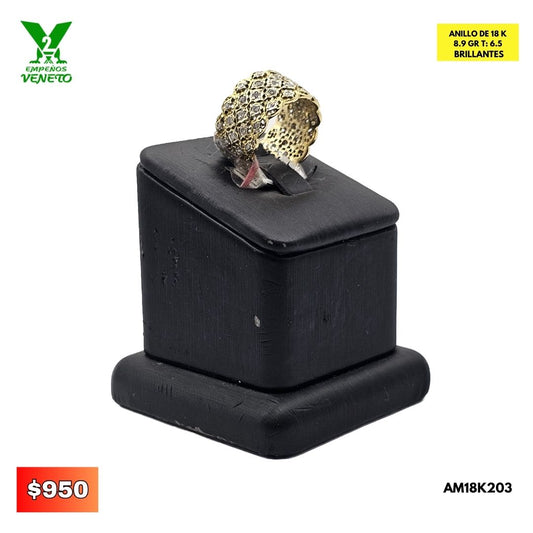 ANILLO DE 18K AM18K203