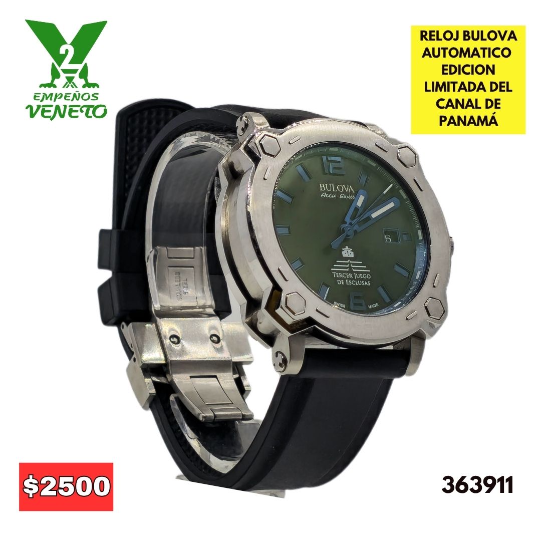 RELOJ BULOVA AUTOMATICO 363911