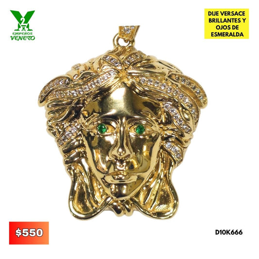 DIJE VERSACE DE 10 KILATES D10K666
