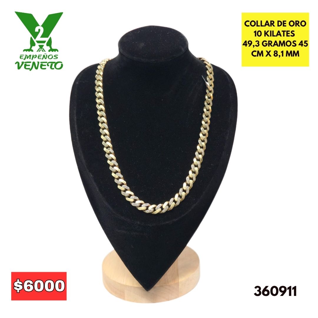 COLLAR DE 10 KILATES 360911