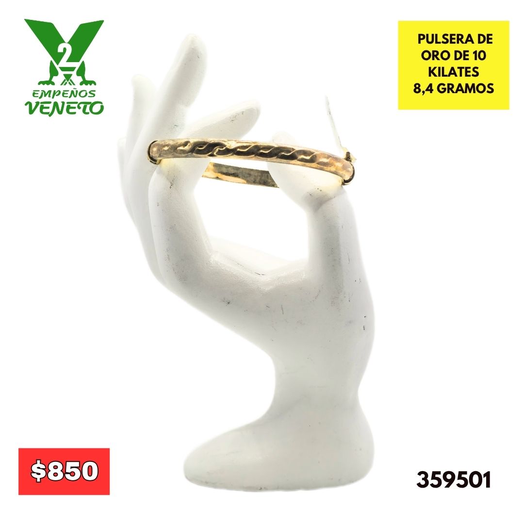 PULSERA DE ORO DE 1O KILATES 359501