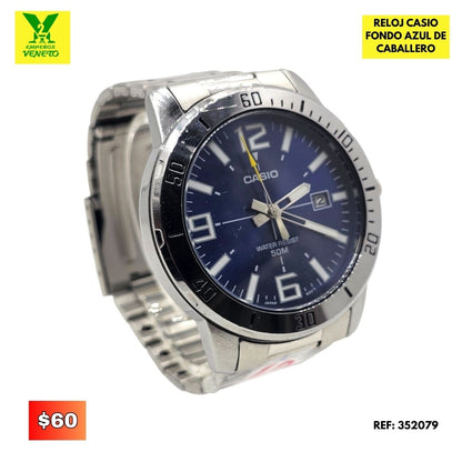 RELOJ CASIO FONDO AZUL 352079