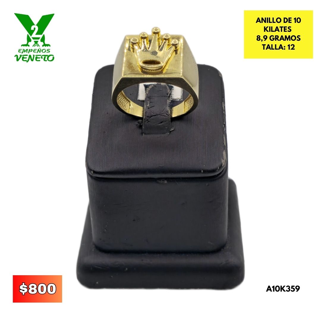 ANILLO DE 10 KILATES A10K359