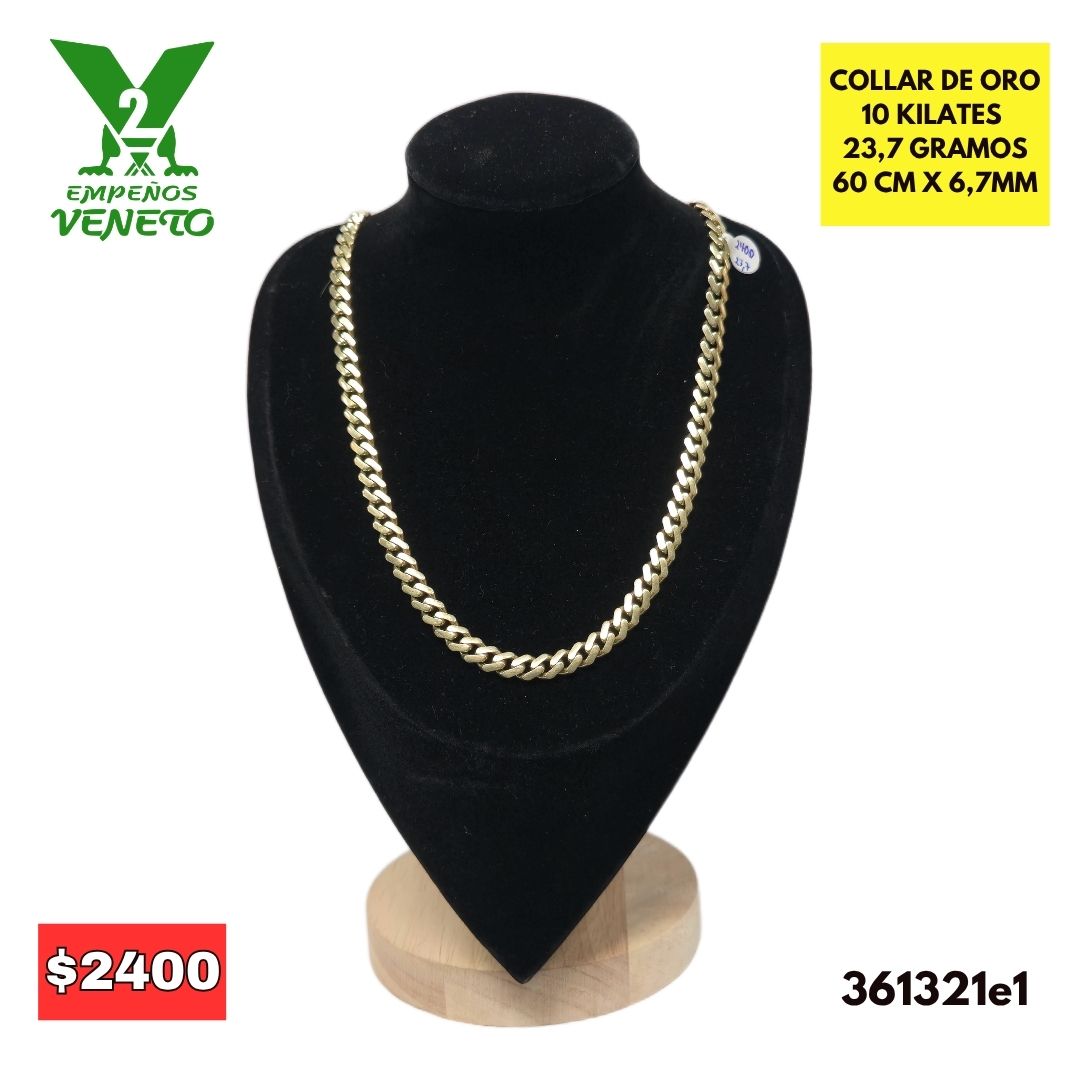 COLLAR DE ORO DE 10 ESTILO MONACO KILATES 361321E1