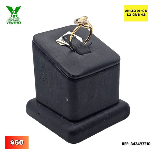 ANILLO DE 10KILATES CON DISEÑO DE DELFIN 343497E10