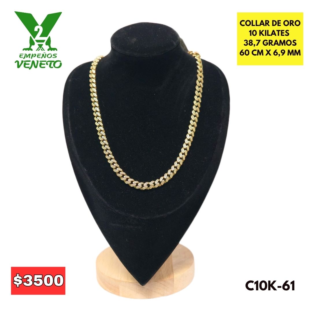 COLLAR DE 10 KILATES C10K-61
