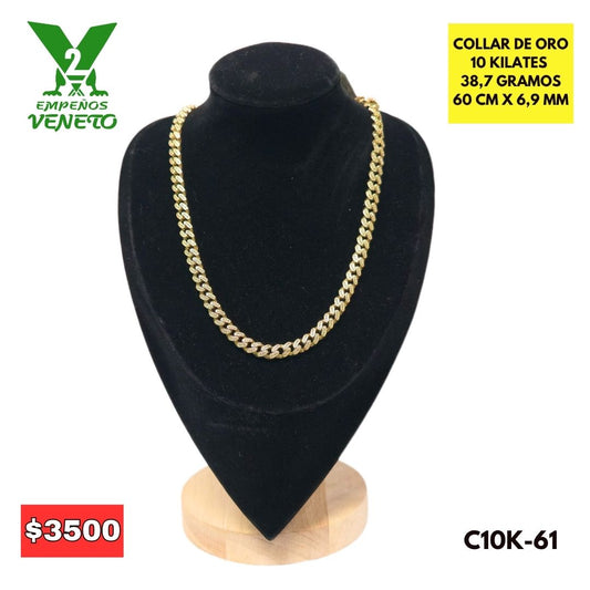 COLLAR DE 10 KILATES C10K-61