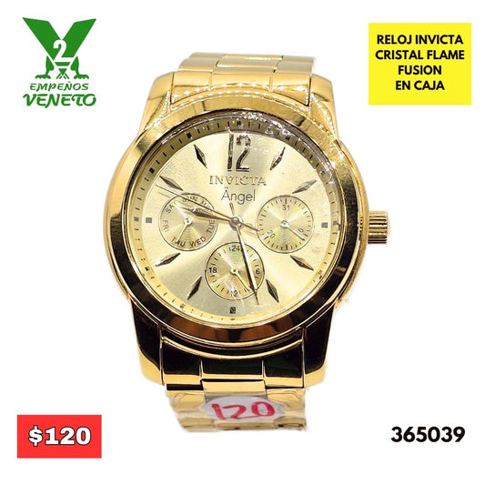RELOJ INVICTA DORADO 365039
