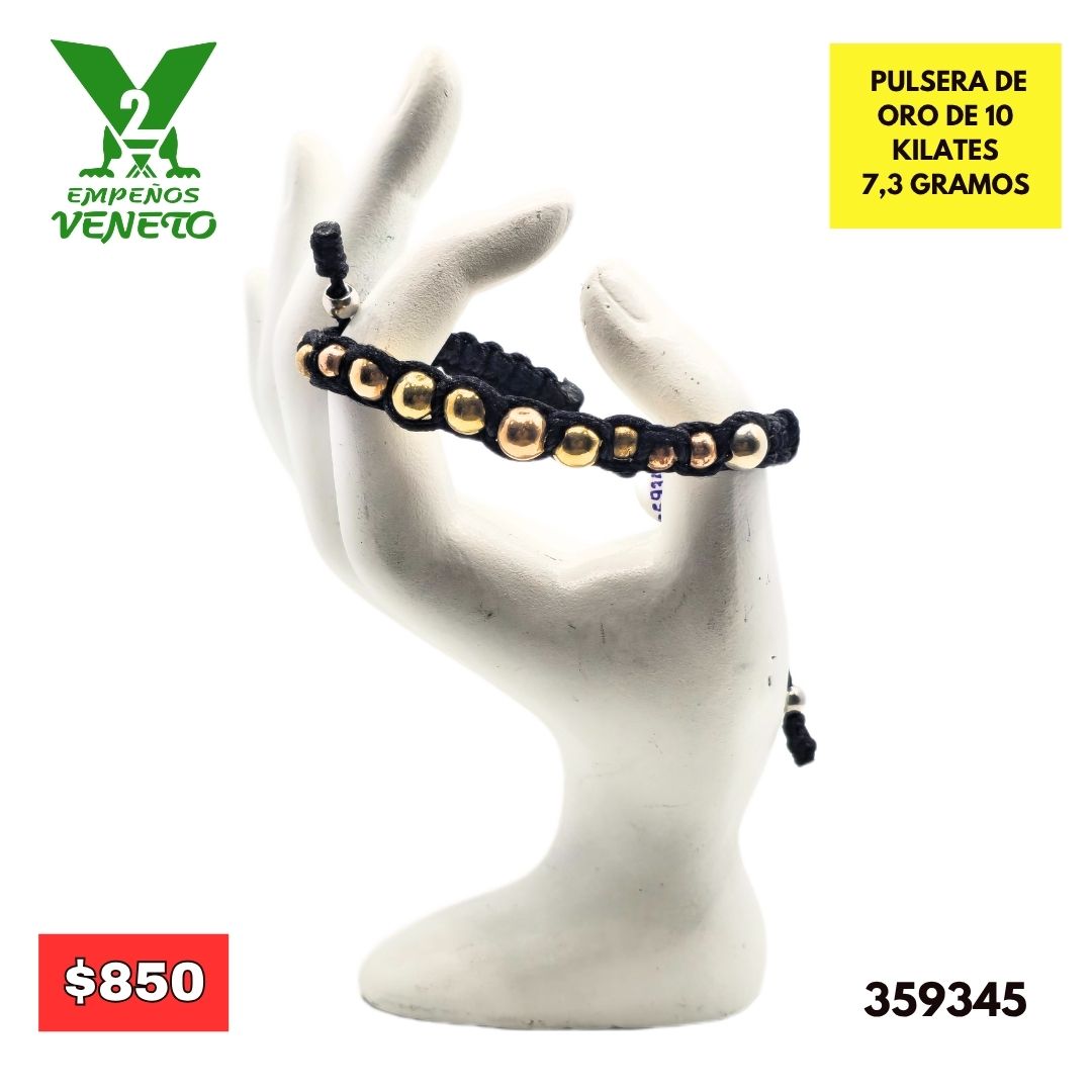 PULSERA DE ORO DE 10 KILATES 359345