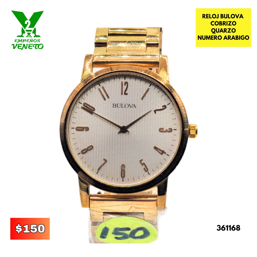 RELOJ BULOVA ARABIGO 361168