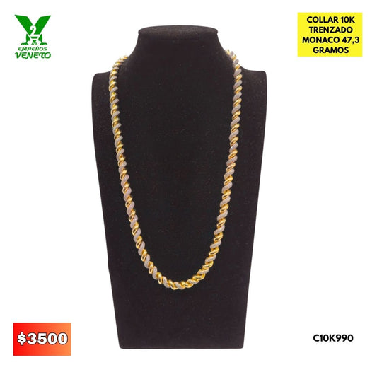 COLLAR DE 10K MONACO CHAIN C10K990