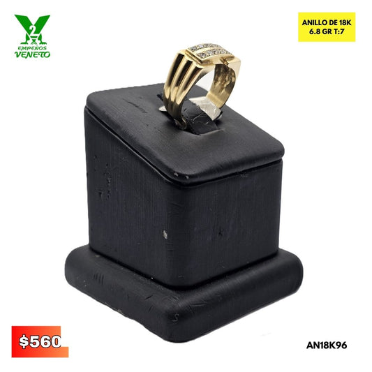 ANILLO DE 18 KILATES AN18K96