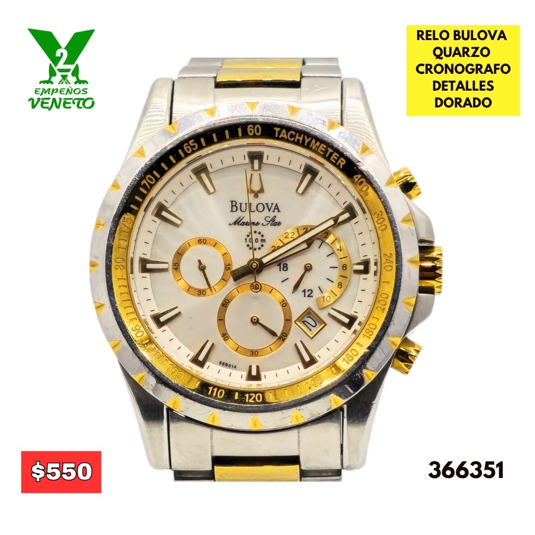 RELOJ BULOVA MARINE STAR