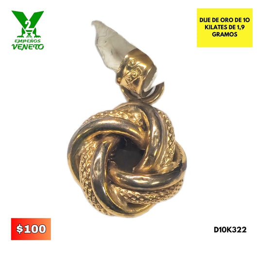 DIJE DE ORO 10 KILATES D10K322