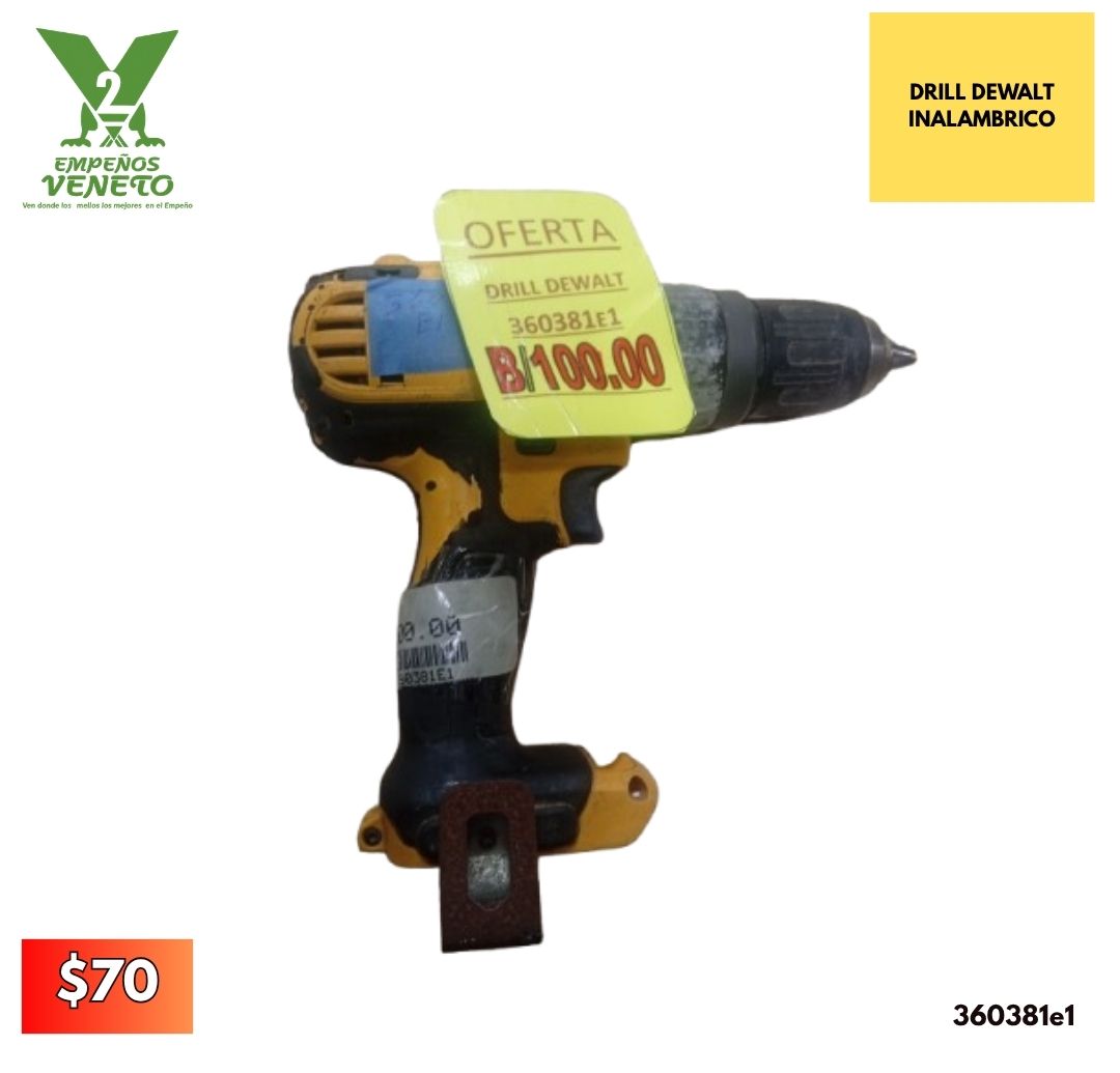 DRILL DEWALT 360381e1