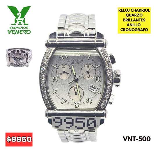 RELOJ CHARRIOL Y ANILLO  VNT-500