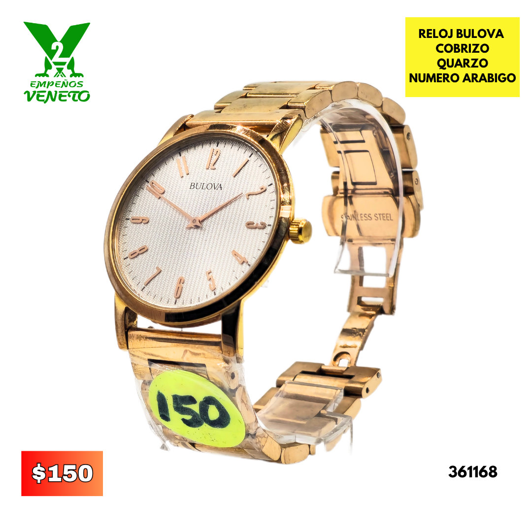 RELOJ BULOVA ARABIGO 361168