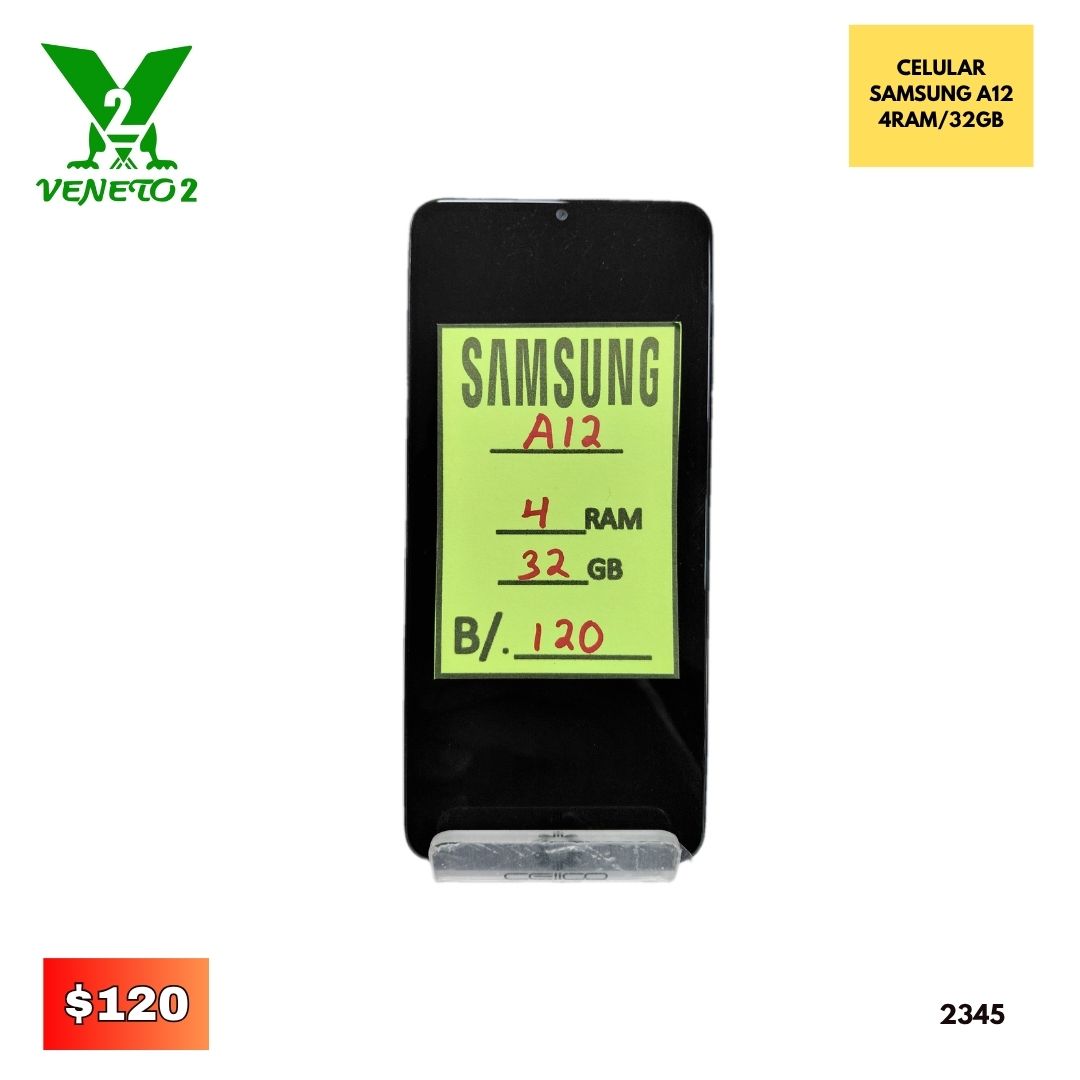 CELULAR SAMSUNG A12 2345