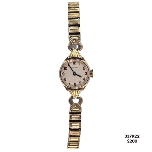 RELOJ BULOVA VINTAGE DE CUERDA 337922
