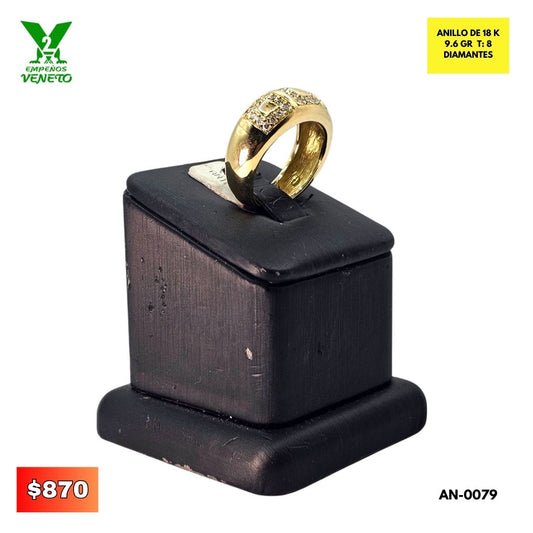 ANILLO DE ORO 18K AN-0079
