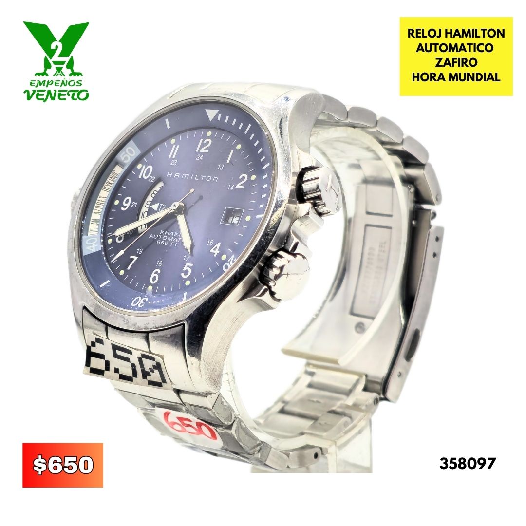 RELOJ HAMILTON AUTOMATICO 358097