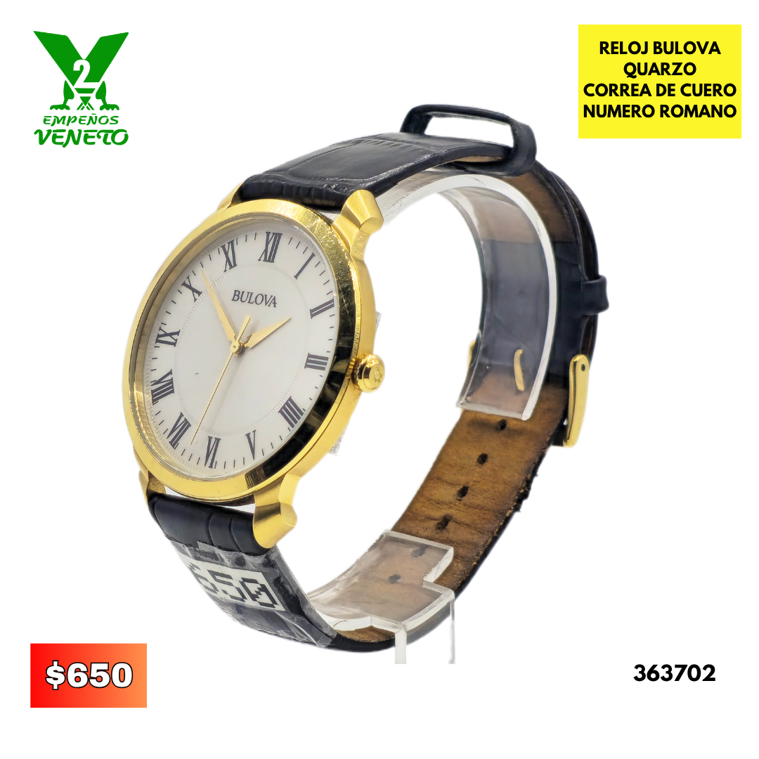 RELOJ BULOVA CLASICO 363702