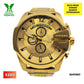 RELOJ DIESEL DORADO 364016E5