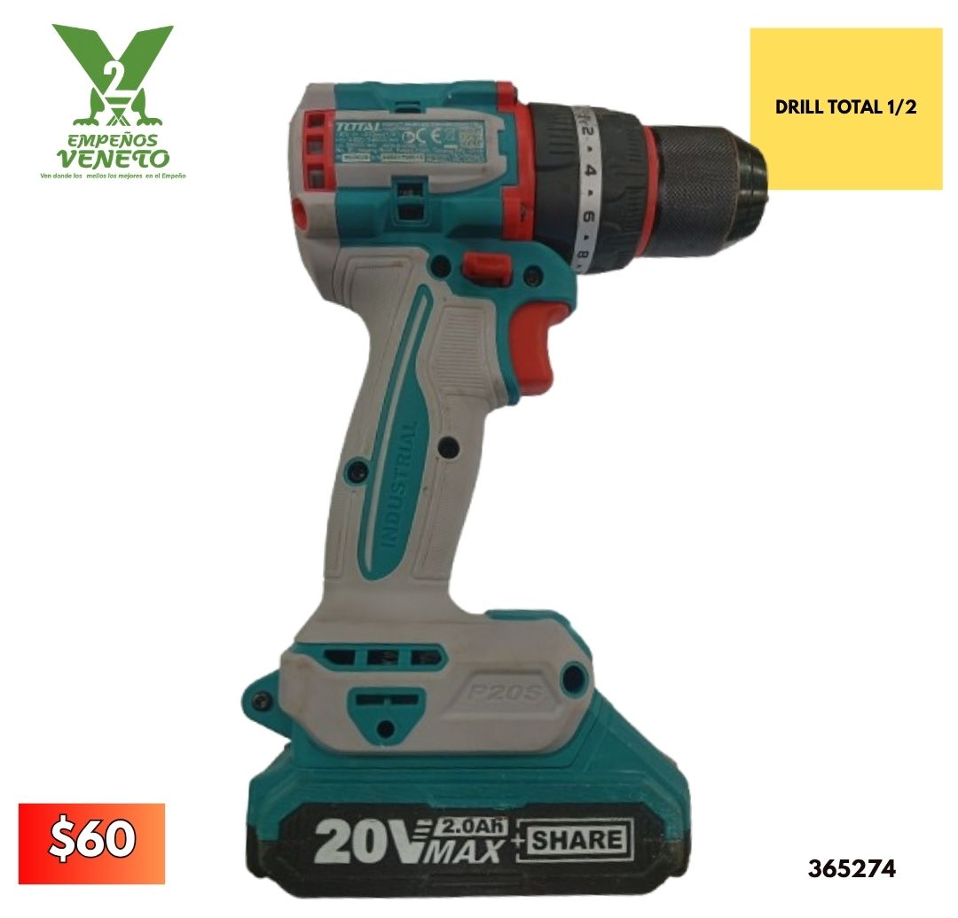 DRILL TOTAL  INALAMBRICO 365274