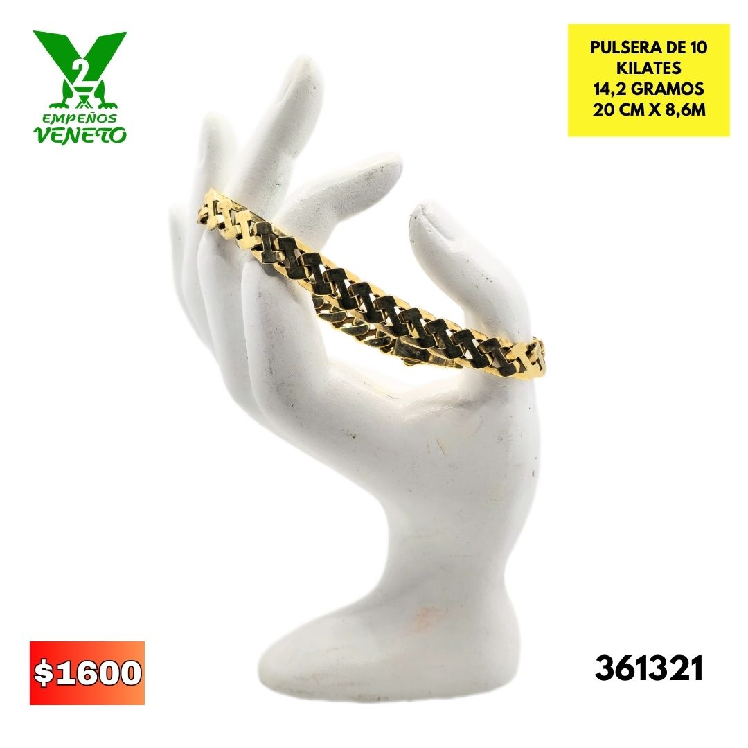 PULSERA DE ORO DE 10 KILATES 361321