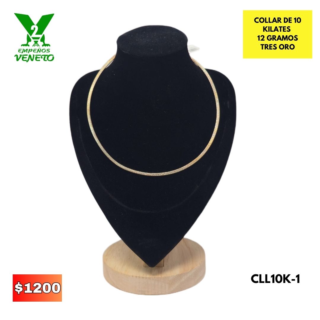 COLLAR DE 10 KILATES CLL10K-1