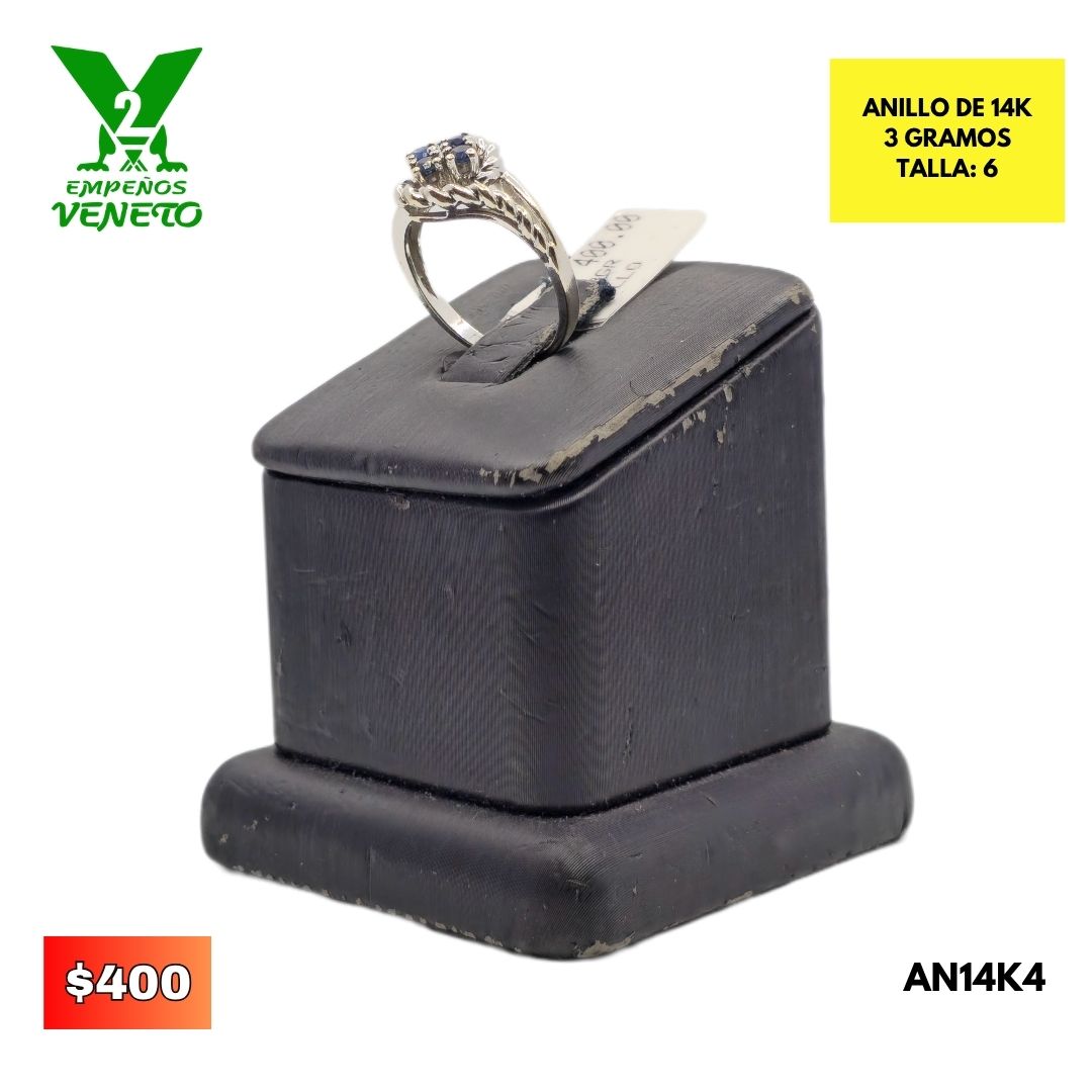 ANILLO DE 14 KILATES AN14K4