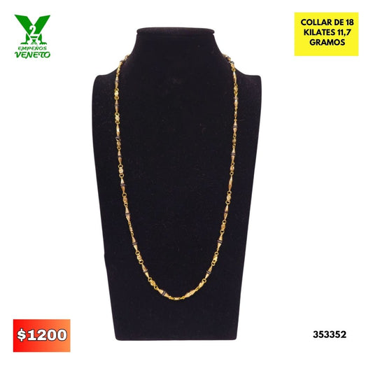 COLLAR DE 18 KILATES 353552