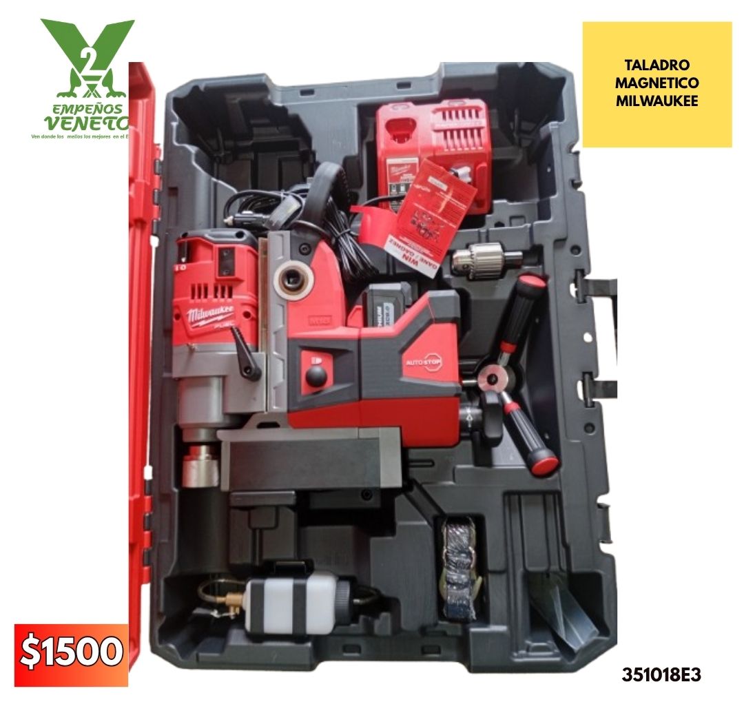 TALADRO MAGNETICO MILWAUKEE 351018e3