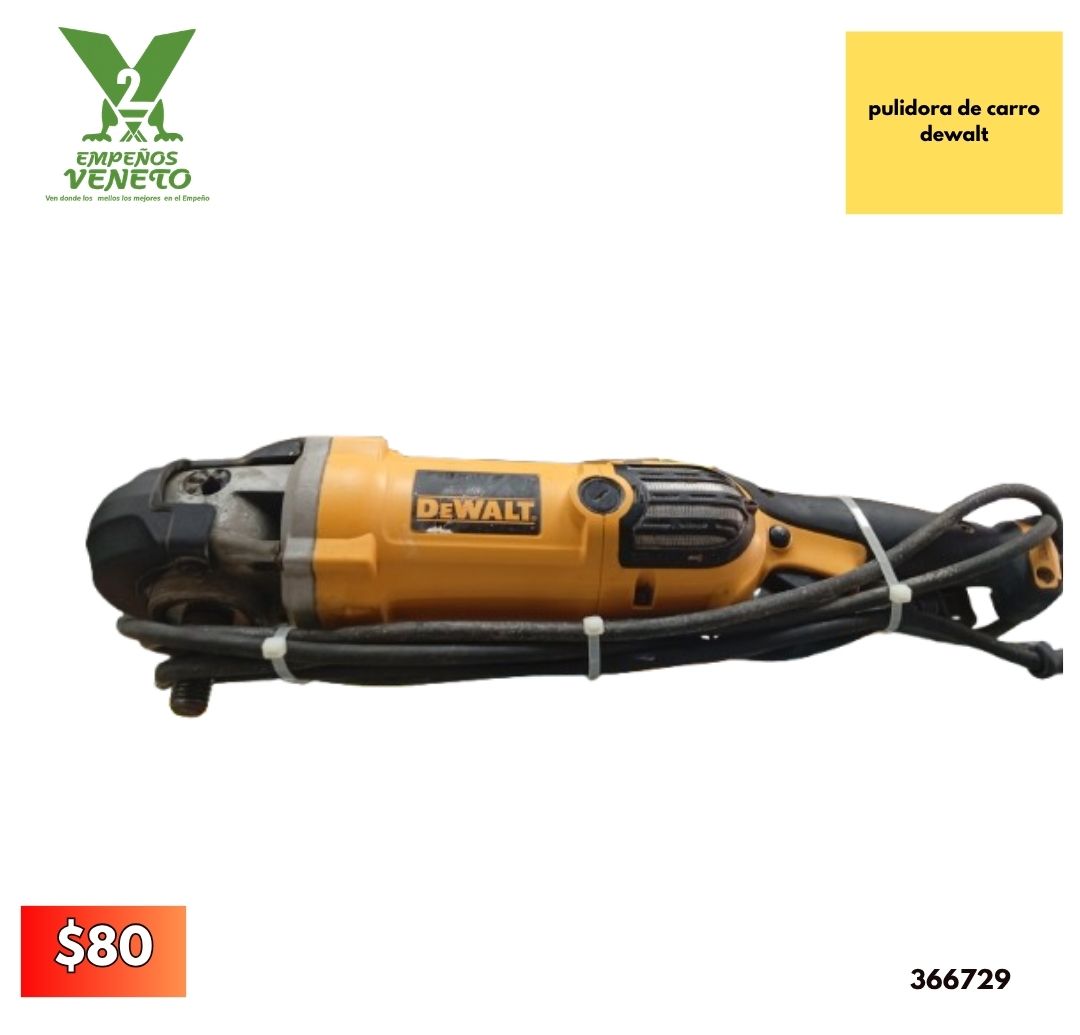 PULIDORA DE CARRO DEWALT 366729