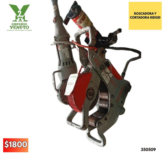 ROSCADORA Y CORTADORA RIDGID 350509