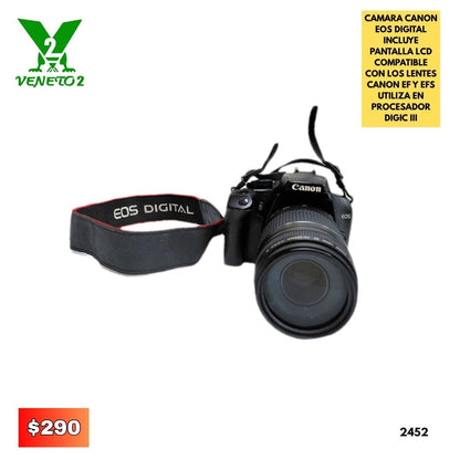 CAMARA CANON EOS DIGITAL 2452