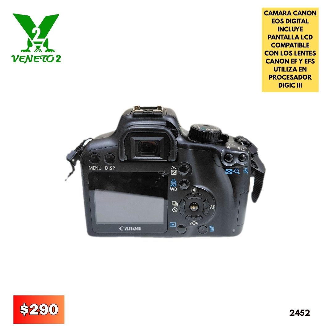CAMARA CANON EOS DIGITAL 2452