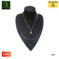 COLLAR CON DIJE 18K 1722