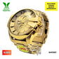 RELOJ DIESEL DORADO 364016E5
