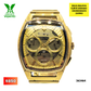 RELOJ BULOVA CURVE DORADO 363464