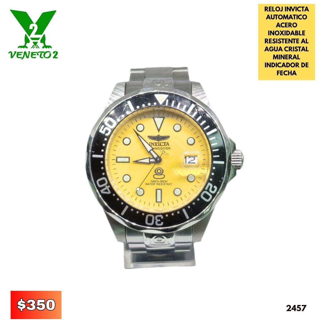 RELOJ INVICTA AUTOMATICO 2457