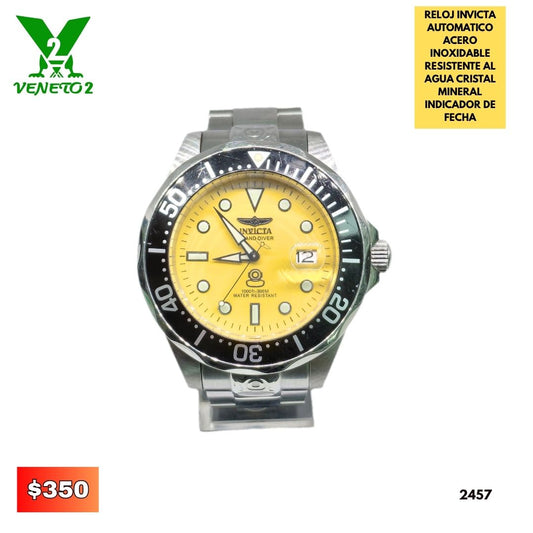 RELOJ INVICTA AUTOMATICO 2457