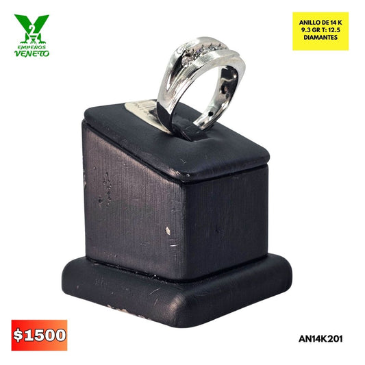 ANILLO DE ORO 14K AN14K201