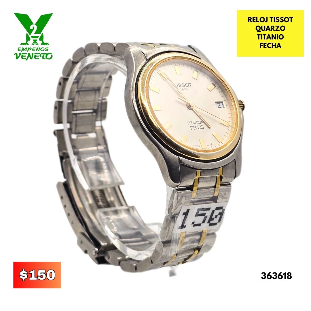 RELOJ TISSOT DE TITANIO 363618