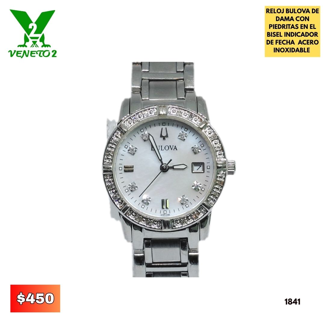 RELOJ BULOVA DE DAMA 1841